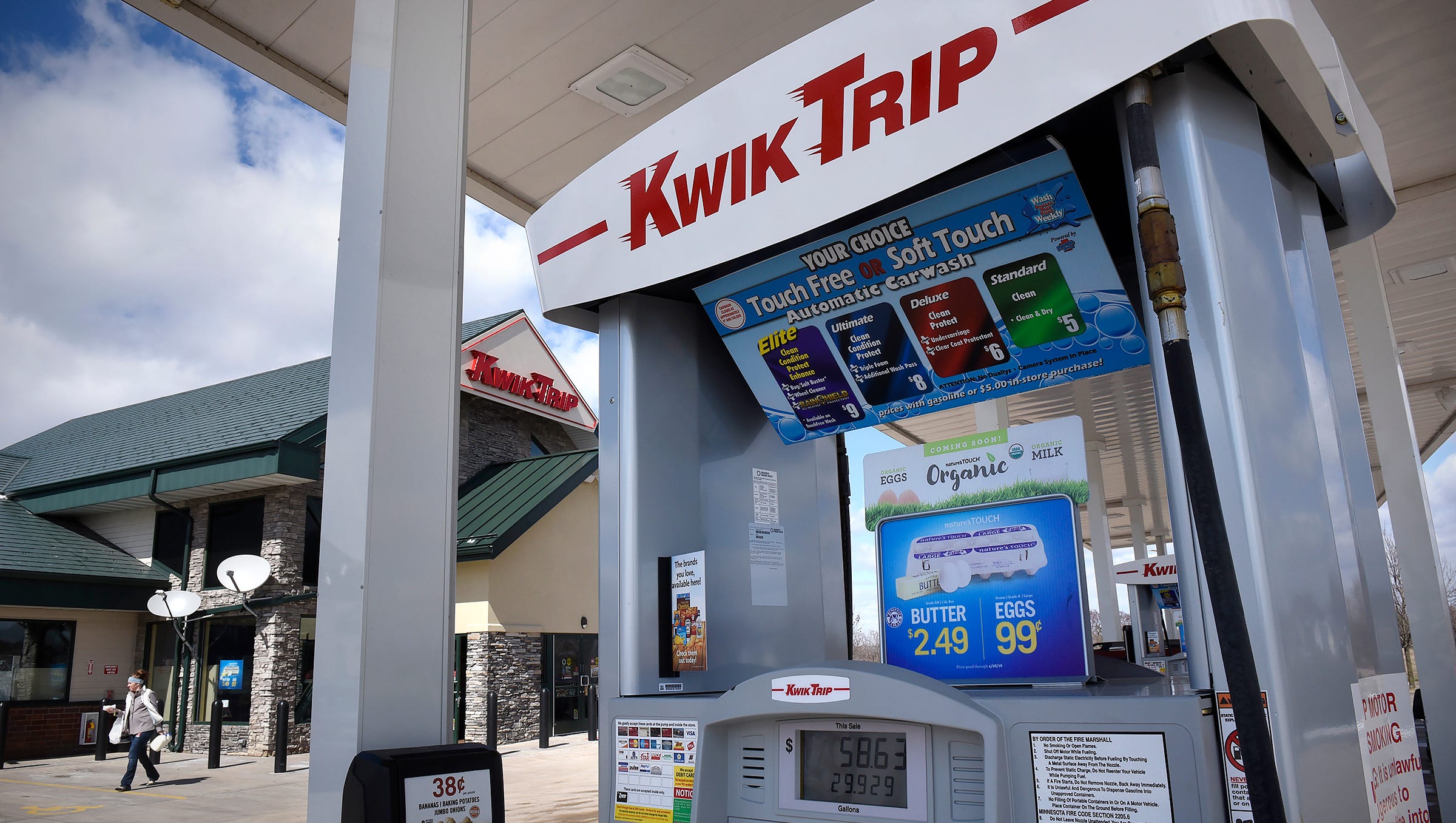 kwik trip ethanol free gas