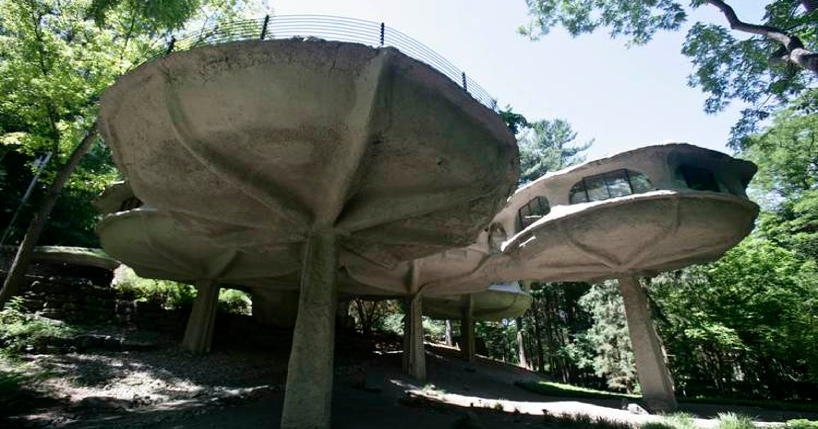 Take a tour of New York's trippy 'Mushroom House'