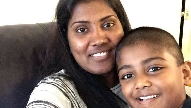 Sasikala Narra, 38, and her 6-year-old son Anish were slain in their Maple Shade apartment in March.
