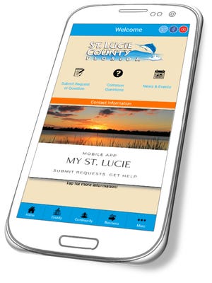 The Information Technology staff developed the new My St. Lucie mobile app to allow better communication between county government and residents. The app is available in both Google Play and iTunes Apple stores.