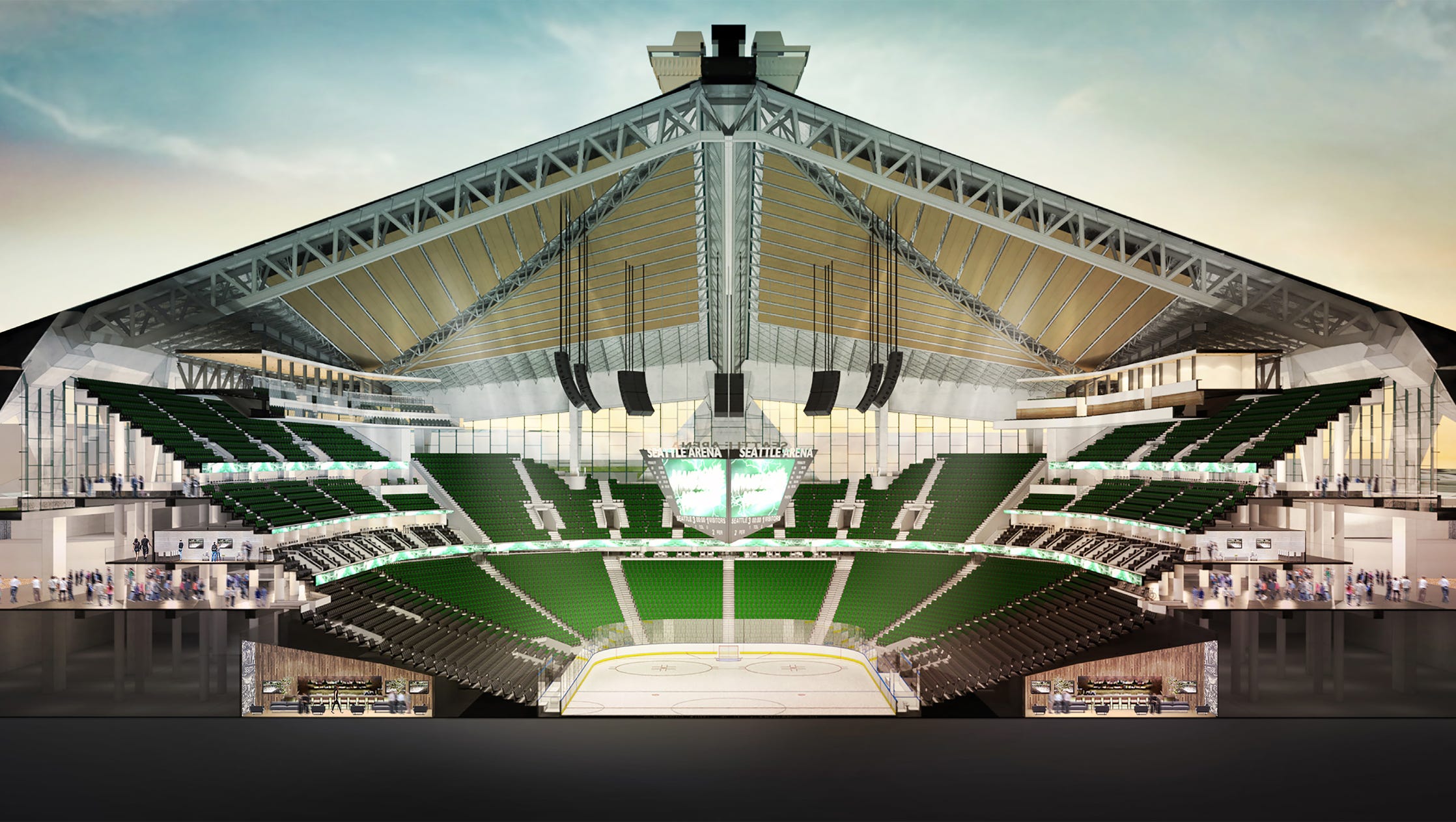 Seattle supersonics logos modernization alternates complete kelly pantone darker jaworski eagles shade era main Amazon making statement with Seattle NHL arena name