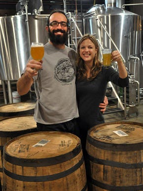 Ryan and Erin Cottongim of Witch's Hat Brewery Company will again host Fury for a Feast this Saturday, Aug. 27.