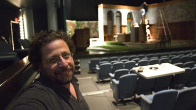Actors Theatre artistic director Matthew Wiener on the set of 2008’s “Doubt” at the Herberger Theater Center. Wiener has led the company since 1995.