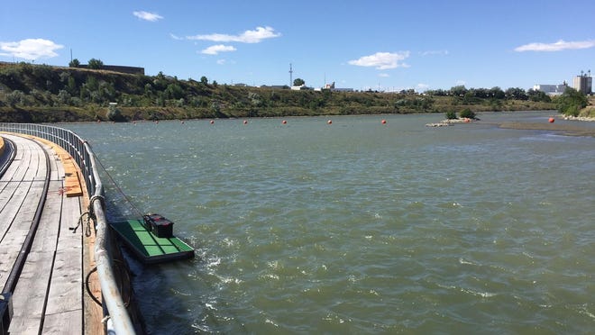 NorthWestern Energy began dropping the level of the reservoir at Black Eagle Dam on the Missouri River Wednesday in order to conduct maintenance on the dam. The river will return to normal levels Aug. 13.
