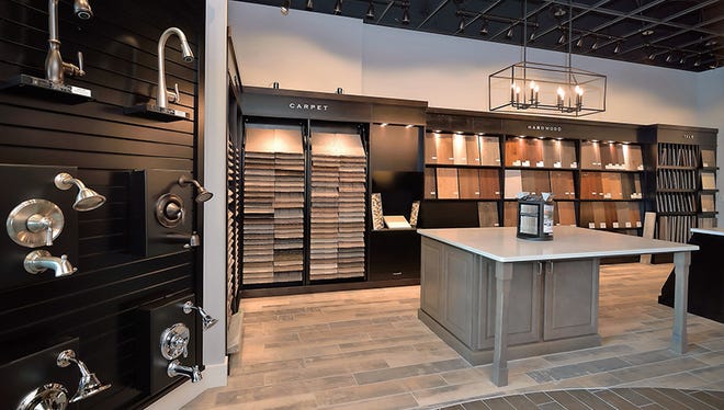The Jones Company’s new design studio allows home shoppers to conveniently view and select finishes and design elements for a new home.