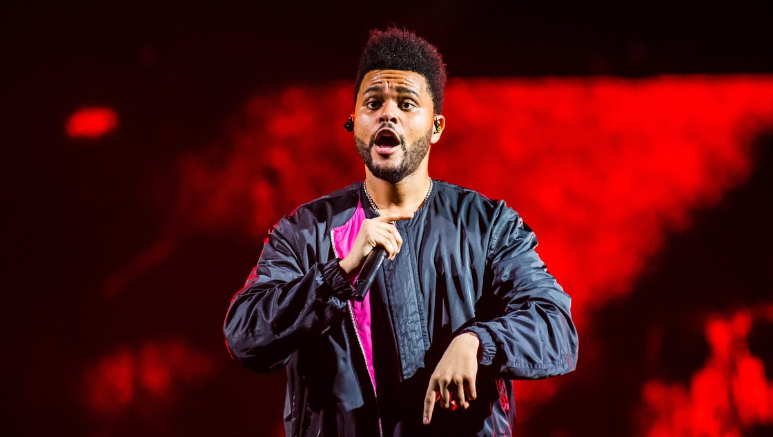 The Weeknd brings interstellar R&B-pop pageantry to the Palace - Detroit Free Press