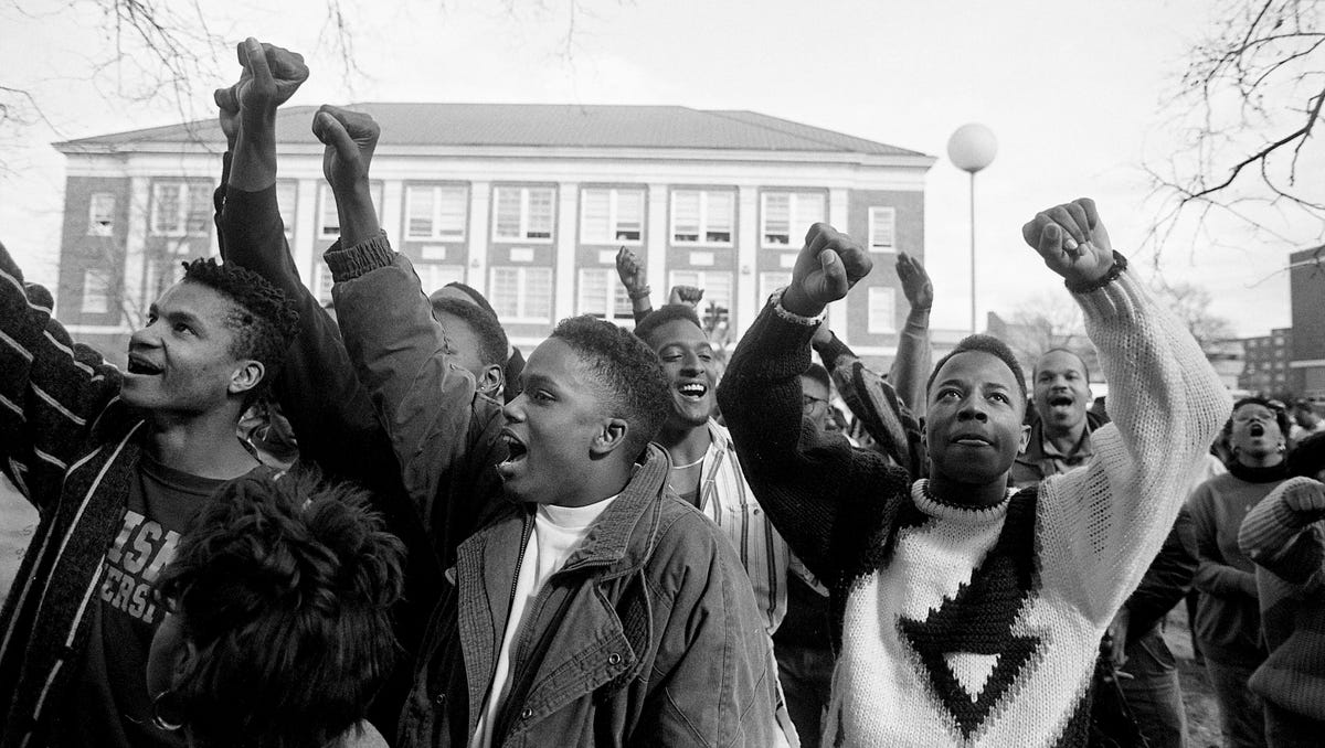 From the archives: TSU students protest campus conditions, underfunding in 1990