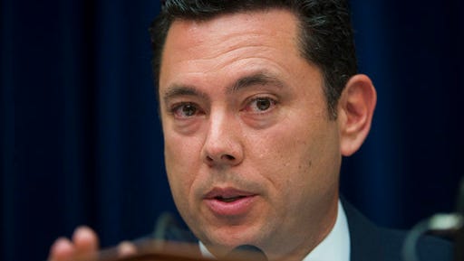 FILE - In this Sept. 13, 2016, file photo, House Oversight and Government Reform Committee Chairman Rep. Jason Chaffetz, R-Utah speaks on Capitol Hill in Washington. Chaffetz says he won’t for re-election or any other office in 2018