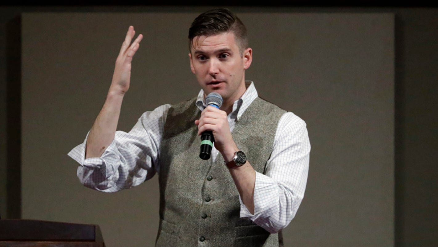 White nationalist Richard Spencer punched during D.C. protests