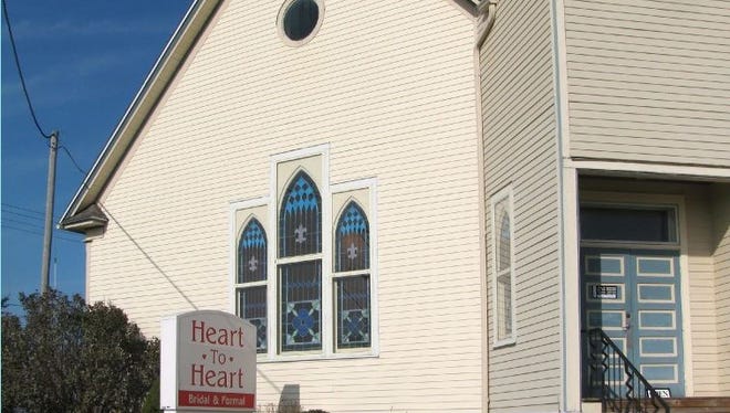 Heart to Heart bridal, located at 1180 W. Penn St. in North Liberty.