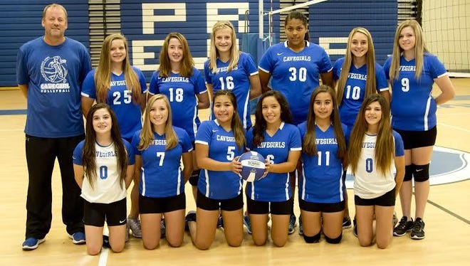 The Carlsbad Intermediate School volleyball program’s Blue team finished second in Saturday’s Border Conference championships.