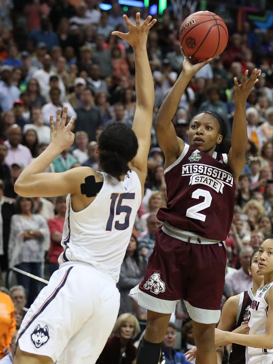 Mississippi State upsets UConn, advances to women's title game