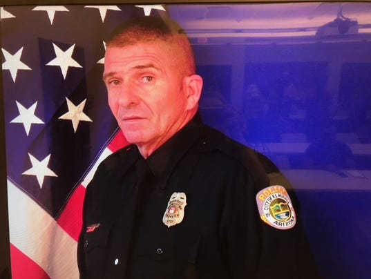 El Mirage police Officer Paul Lazinsky