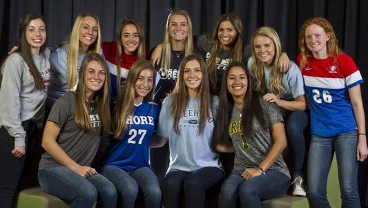 2015 Girls Soccer All-Shore Team