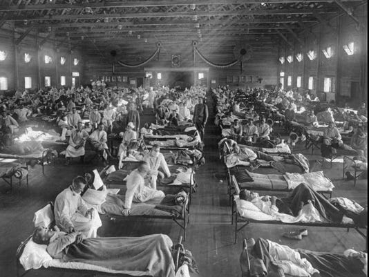 Spanish flu of 1918