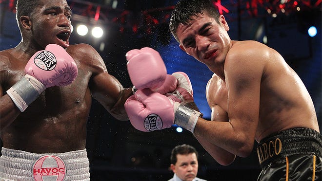 Antonio DeMarco (right) is looking to get back in the win column on June 21. (Hogan Photos/Golden Boy Promotions)