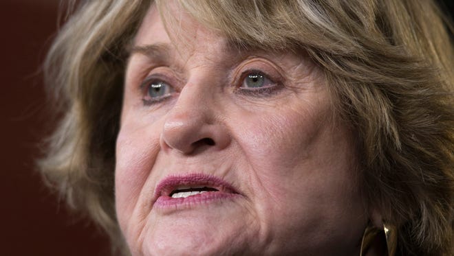 A file photo of Rep. Louise Slaughter.