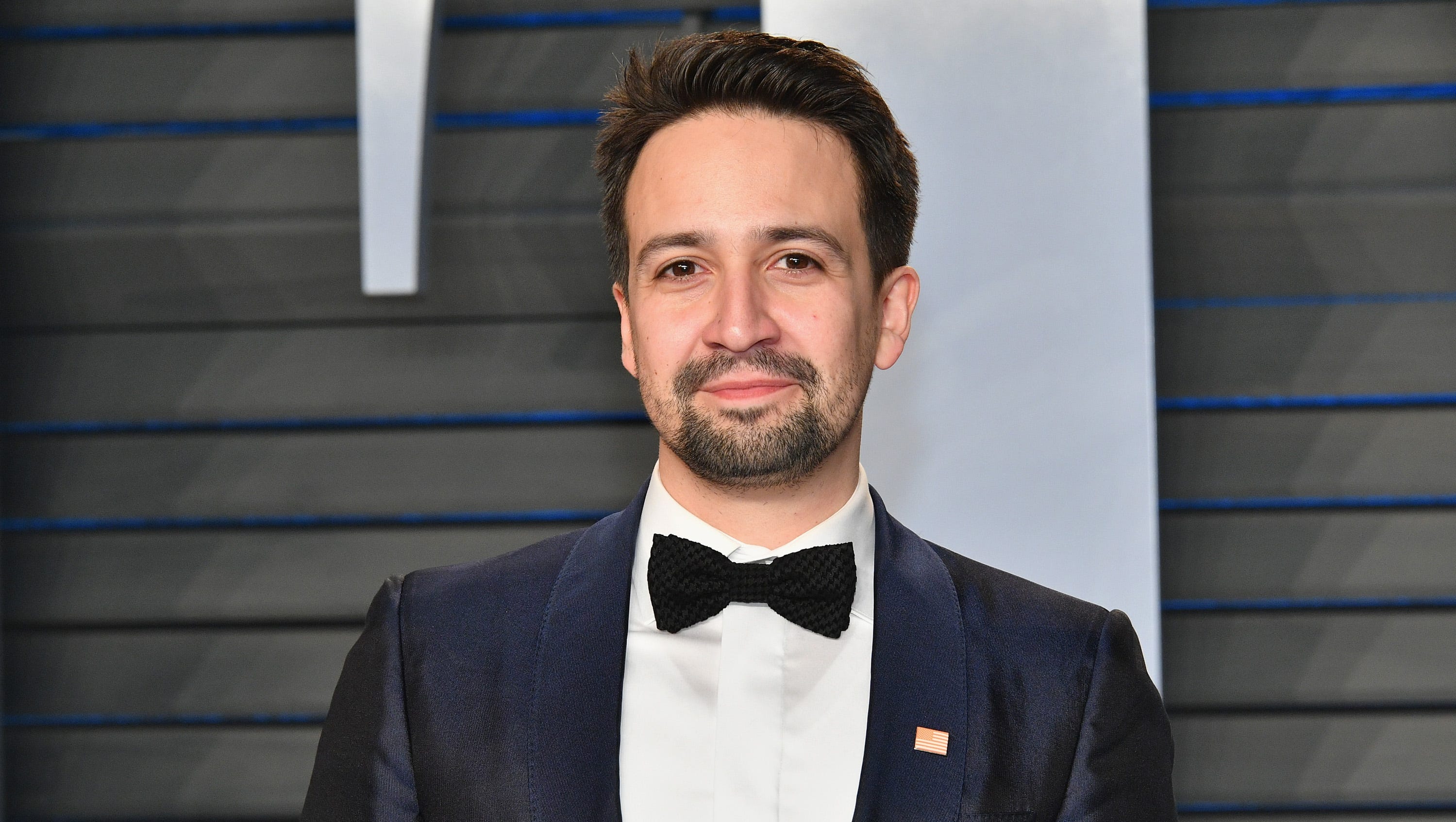 Lin-Manuel Miranda attends the 2018 Vanity Fair Oscar