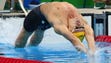 Mitchell Larkin (AUS) during the men's 100m backstroke