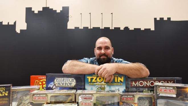 Mark Miller is opening Storm Castle Games in the Colony Square Mall. The store will carry a variety of card games, miniature games, board games and role-playing games. The store will also feature a large area where people can play games.