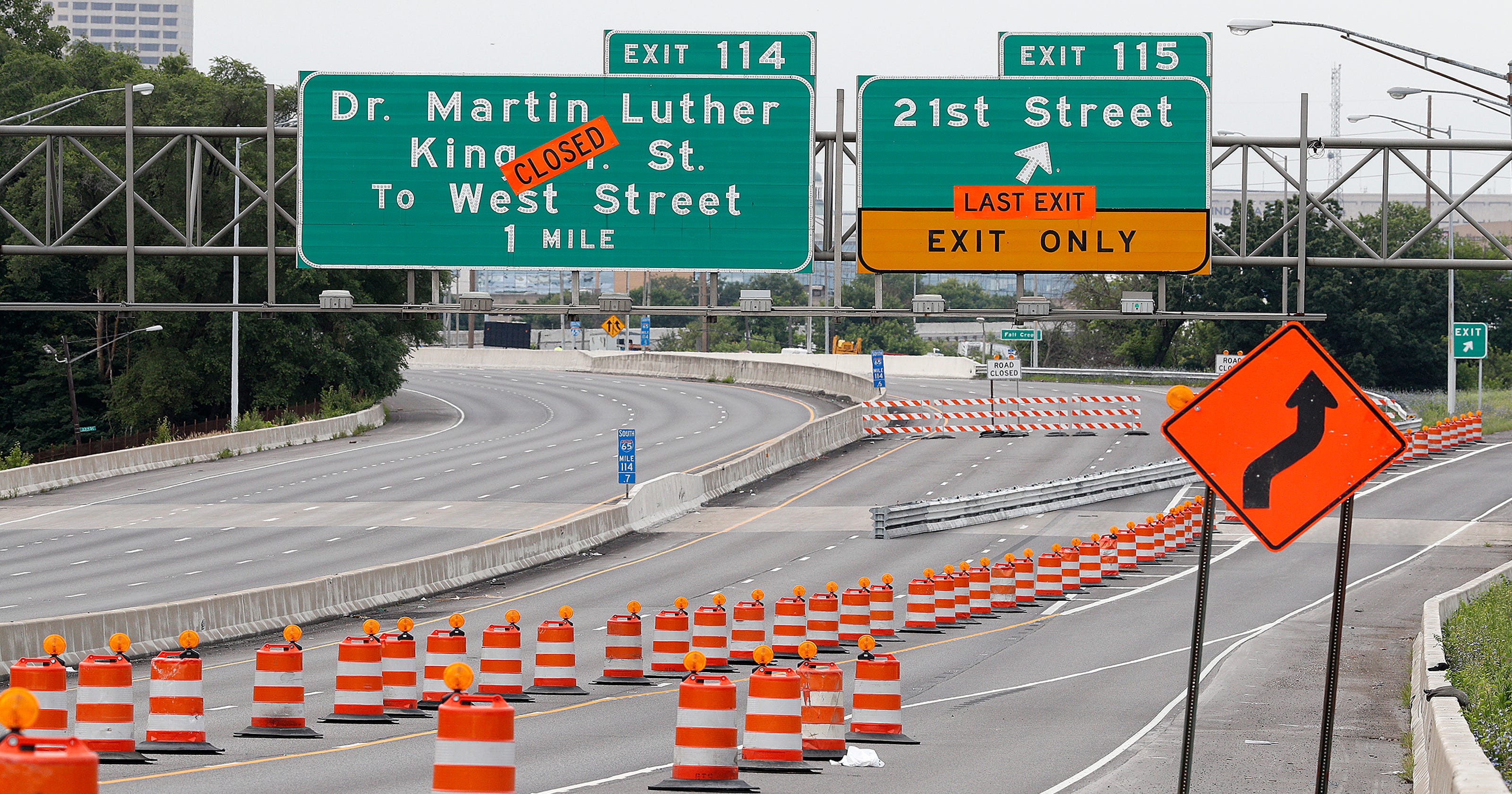 Indianapolis road construction I465 to undergo overnight work on weekends