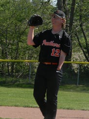 Freshman Carson Robinson is succeeding on the mound