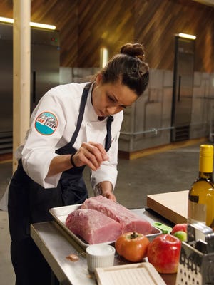 FAMU alumna Adrienne Cheatham cooks on "Top Chef" Season 15.