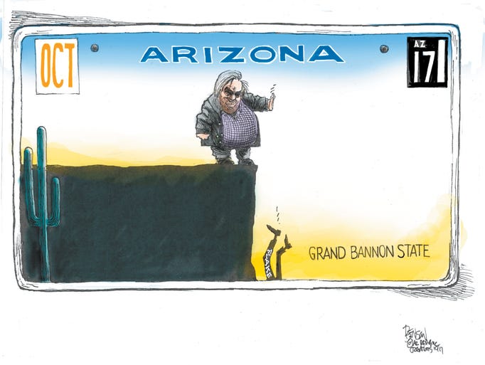 The cartoonist's homepage, azcentral.com/opinions/benson
