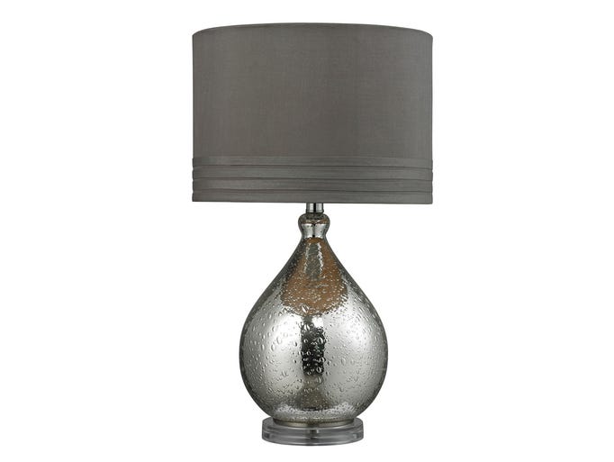 Kohl’s Bubble Glass Table Lamp has a glass and acrylic