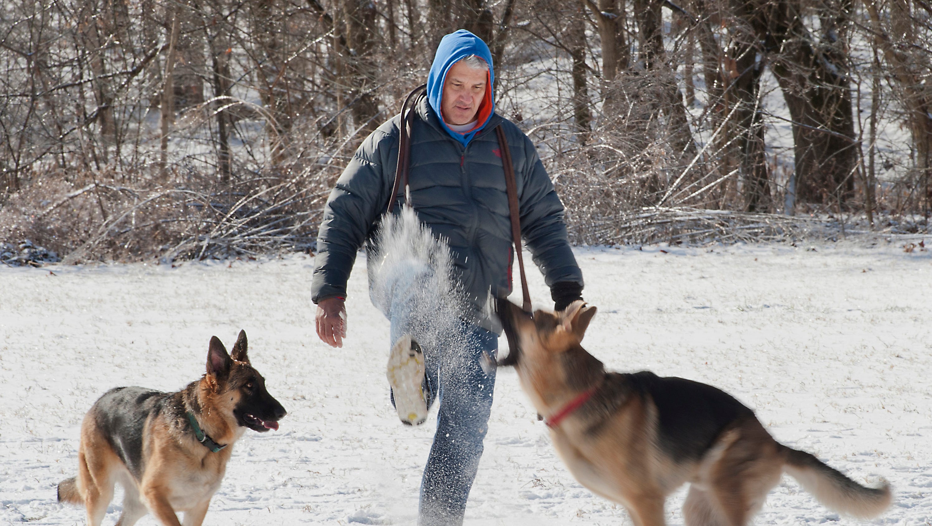 Winter Storm Hunter Brings Over An Inch Of Snow Friday To Louisville