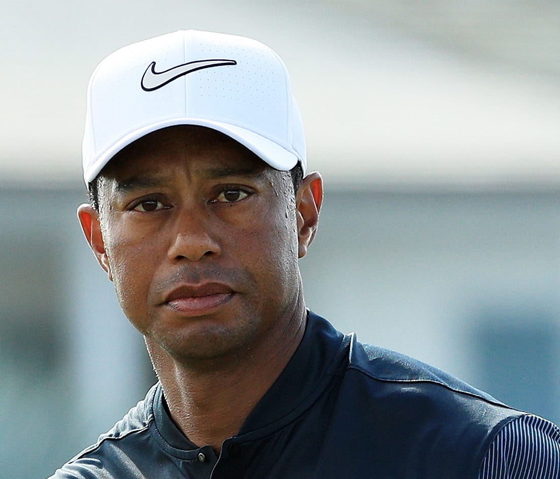 Tiger Woods entered the final round of the Hero World Challenge 10 shots out of the lead.