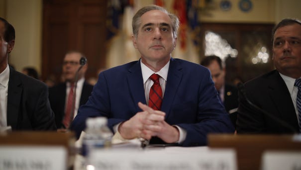 Veterans Affairs Secretary David Shulkin...