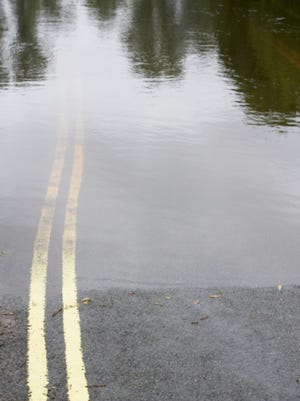 Water Flooding Roads