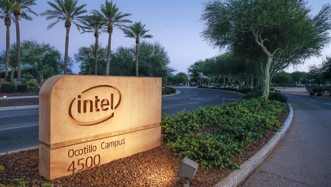 Intel Corporation - Ocotillo Campus Tuesday, June 16, 2015 in Chandler, Ariz.  Intel recently notified employees of layoffs.
