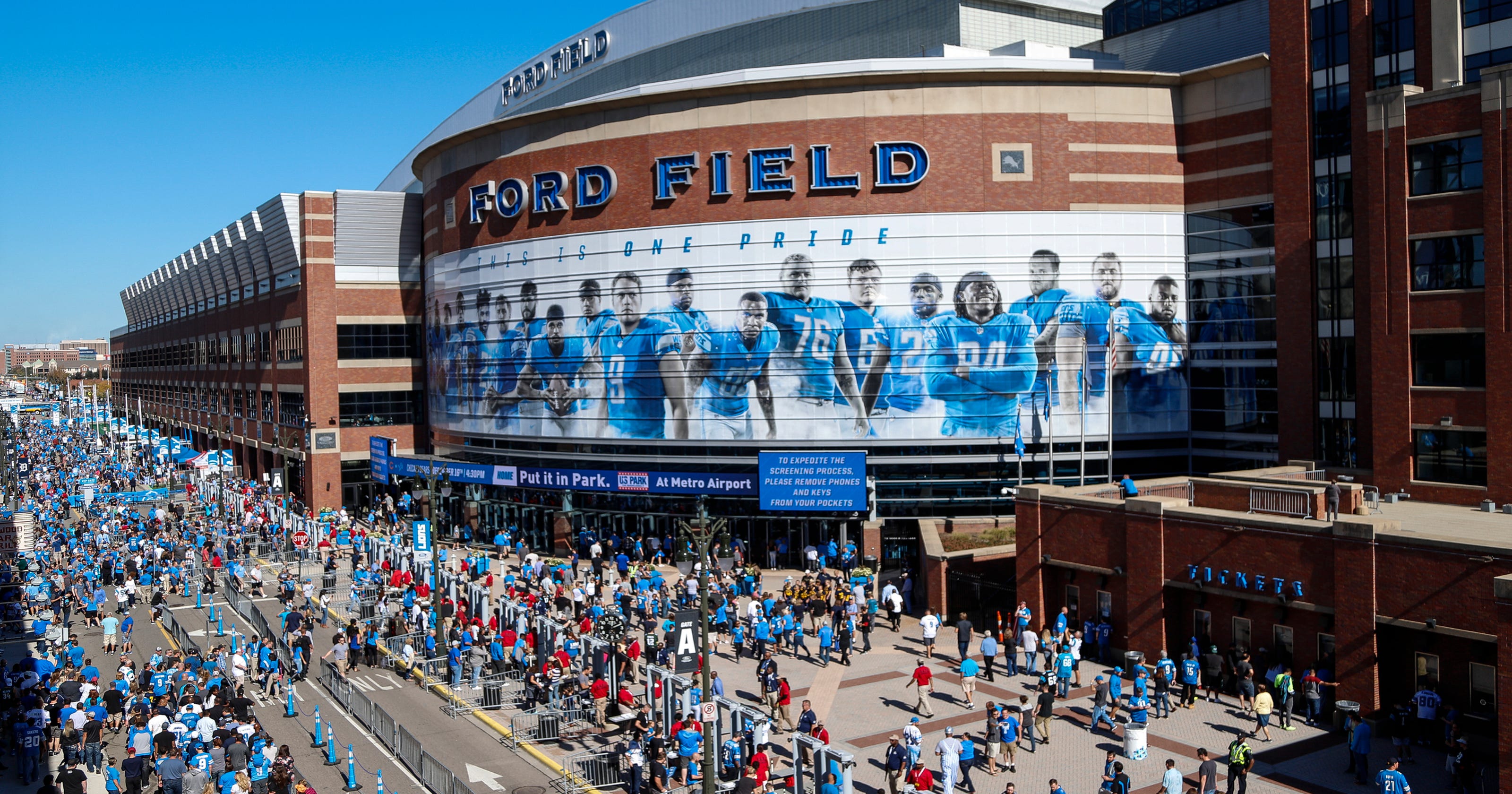 Detroit Lions unveil cheaper concession prices at Ford Field
