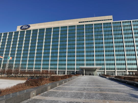 Ford Motor Company's World Headquarters in Dearborn, better known as the Glass House.