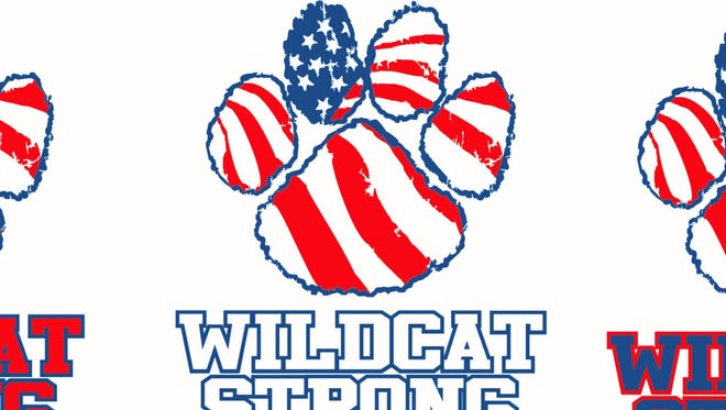 Wildcat Strong t-shirts are now on sale at Bataan Elementary School.