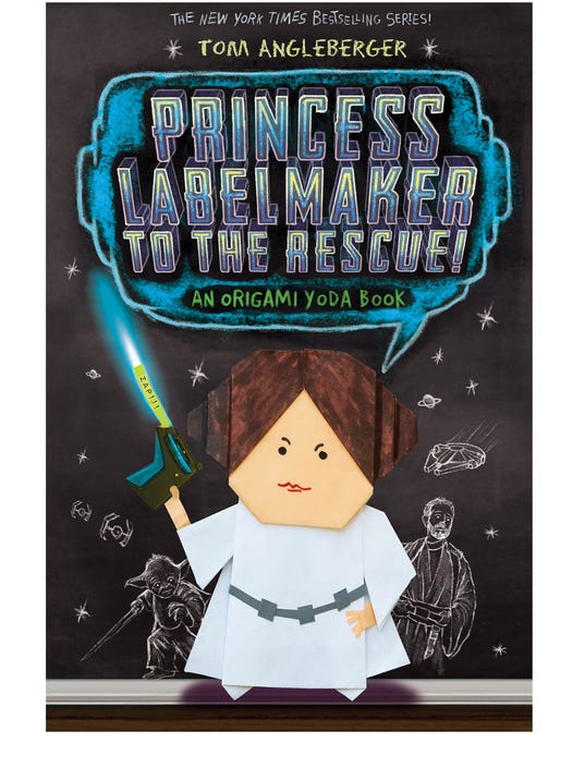 Cover reveal Origami Yoda returns with 'Princess Labelmaker'