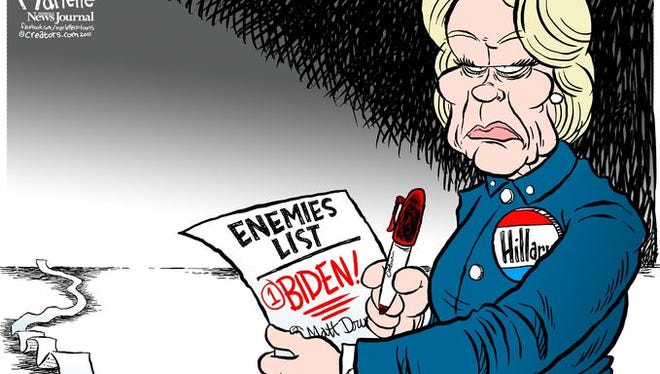 Hillary's No. 1 enemy.