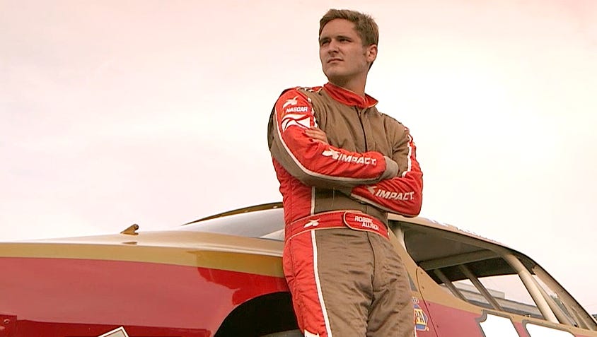 Robbie Allison connects with father Davey behind wheel