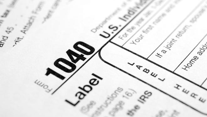1040 tax form.