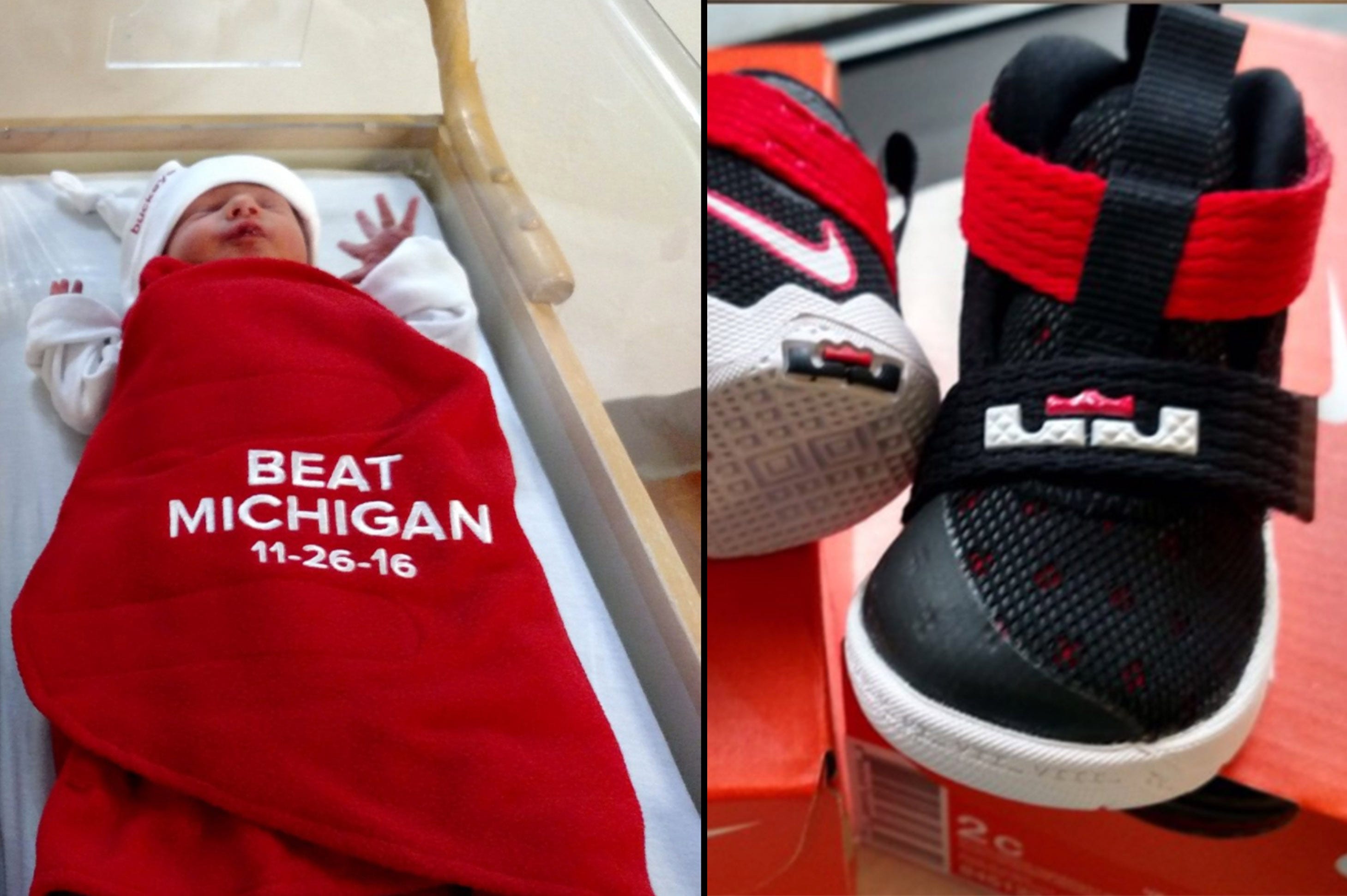 lebron ohio state shoes