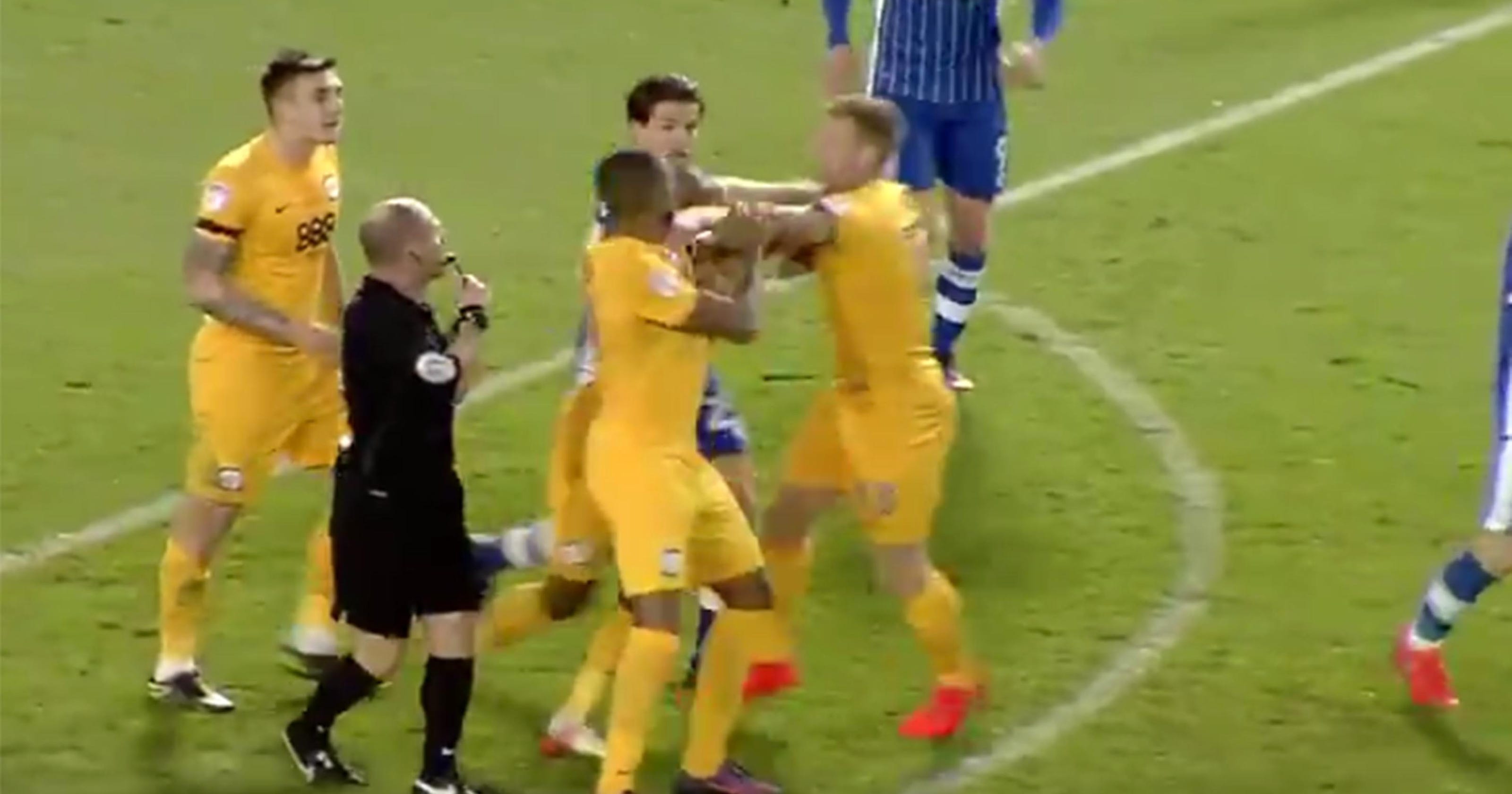Teammates ejected after fighting each other