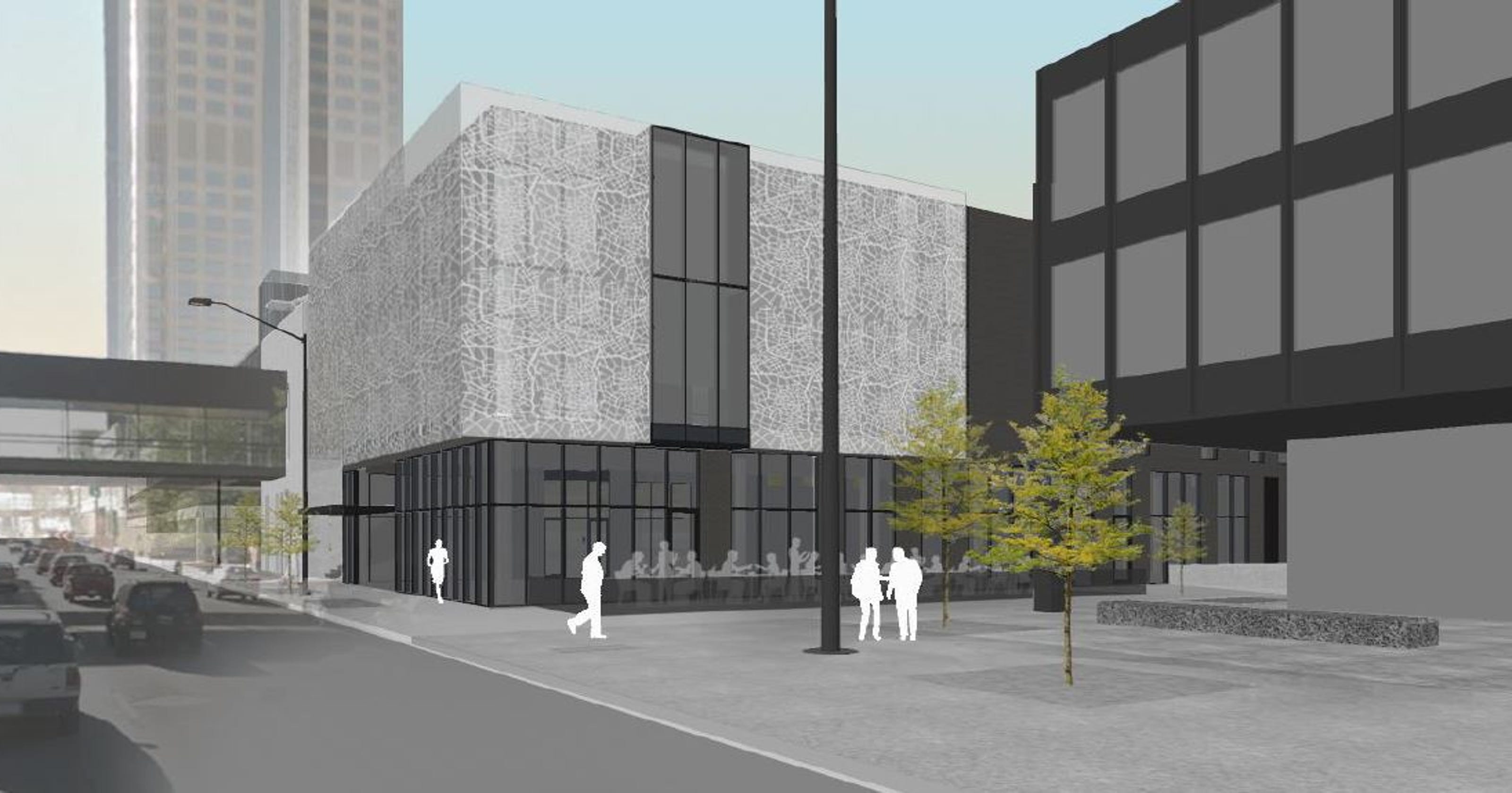 Miesblock gives nod to downtown Des Moines architectural gem