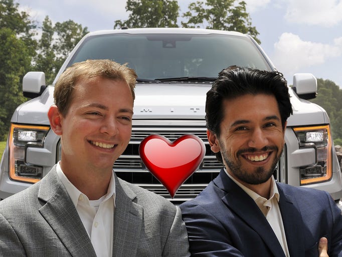 This Valentine's Day, the Mikes are sharing the motor