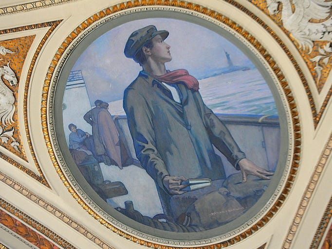 The building was designed by a young (and then relatively