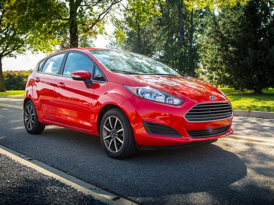 The 2015 Ford Fiesta.