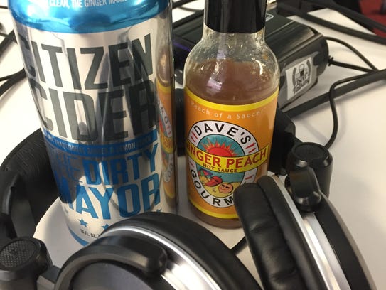 Citizen Cider's The Dirty Mayor and Dave's Gourmet