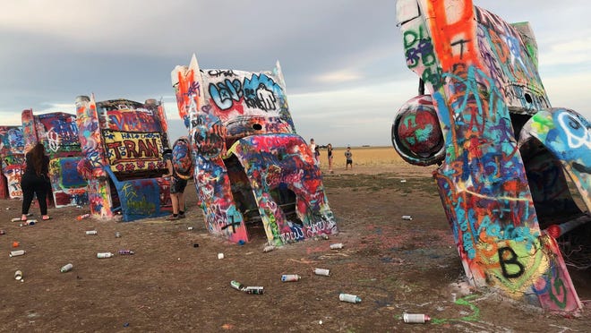 In 2021, the Cadillac Ranch in Amarillo was one of 20 nominees for Best Quirky Landmark.