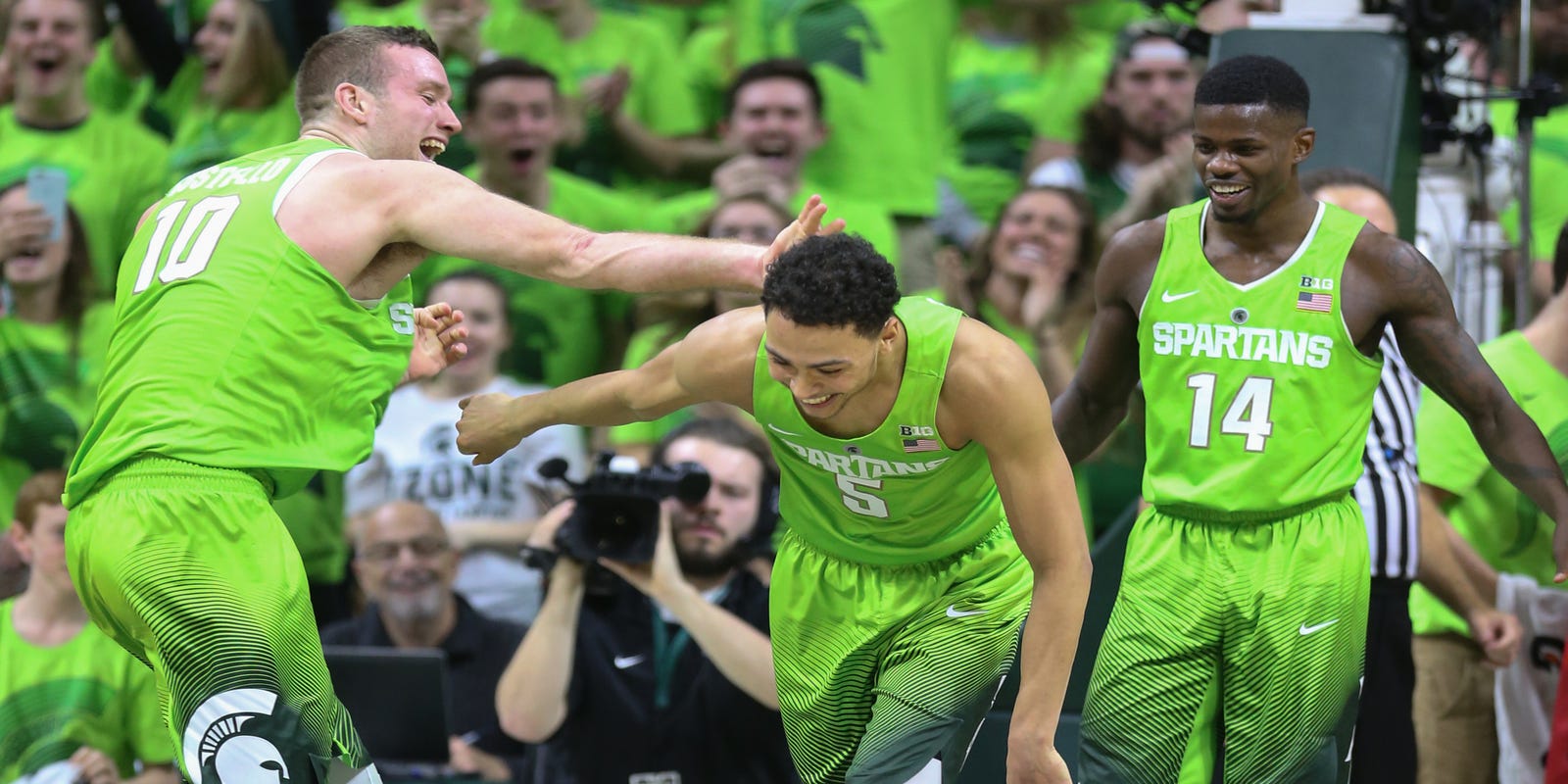 Spartans Lime Basketball Uniforms Are Done But Others Will Come